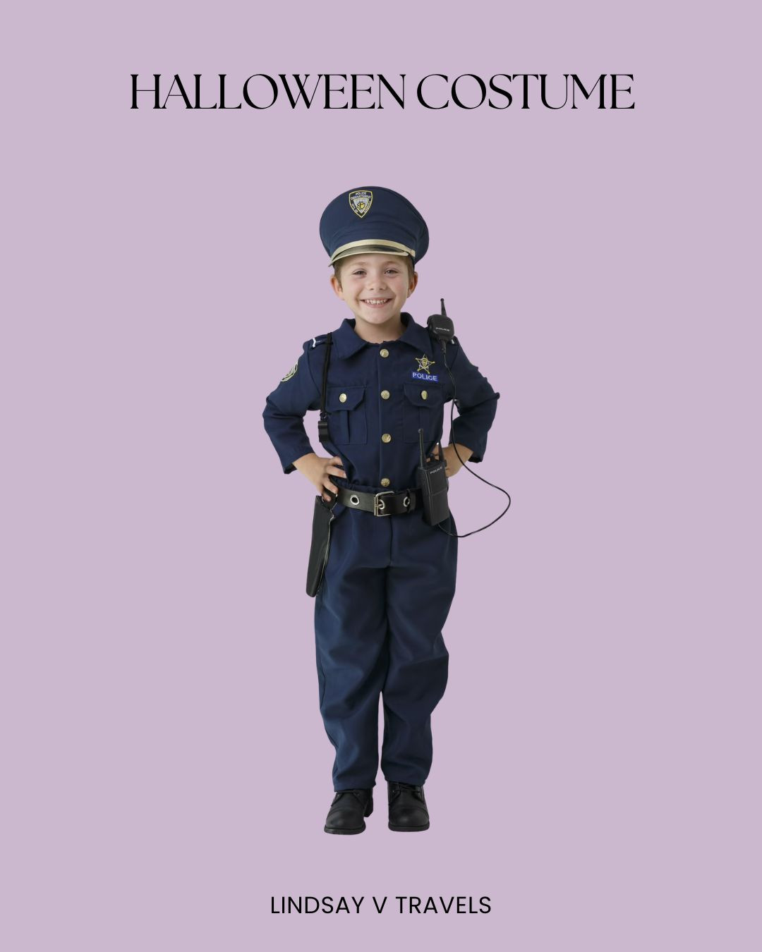 Calling all heroes 🚨👮 The perfect uniform for your little officer this Halloween. 

 #LTKHalloween #LTKSeasonal #LTKFindsUnder100