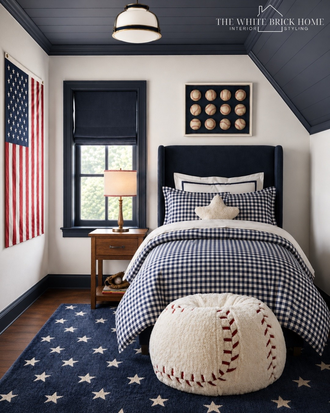 A fun, Americana baseball bedroom design idea for a little fan! I love this baseball bedding, especially paired with a navy bed like this one from wayfair! 
❤️❤️
Boys room, boys bedroom, kids room, kids bedroom, boys room decor, boys room bedding, boys room finds, home design, baseball bedroom, baseball room, baseball themed bedroom, sports bedroom, sports themed bedroom, sports room design, sports room decor, Americana bedroom, kids room bed, kids room baseball, bean bag, baseball bean bag, home design, kids bedroom design, kids room, pottery barn kids, wayfair, pottery barn, Etsy

#LTKHome #LTKSaleAlert #LTKKids