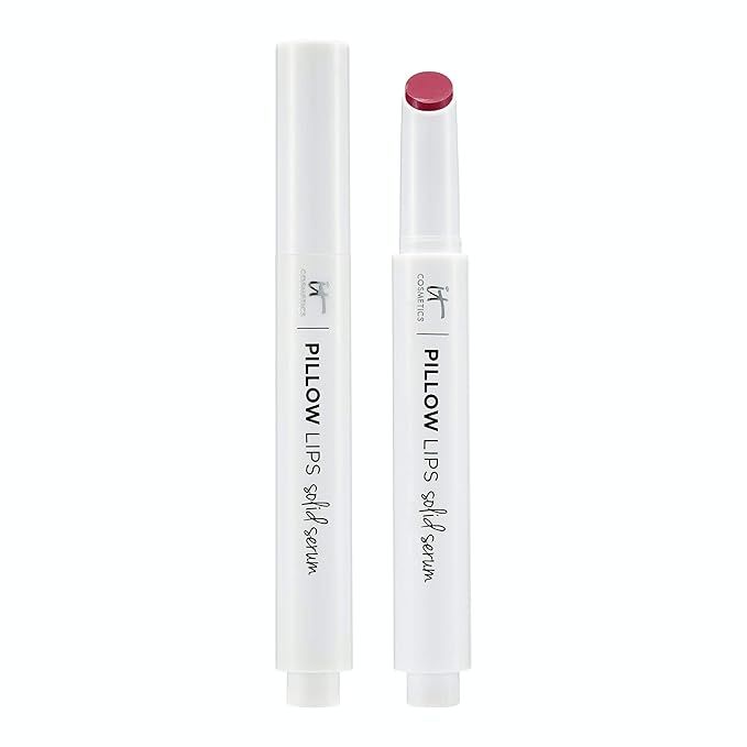 IT Cosmetics Pillow Lips Solid Serum Gloss, Like a Dream - Lip Serum + Tinted Gloss - Instant Shi... | Amazon (US)