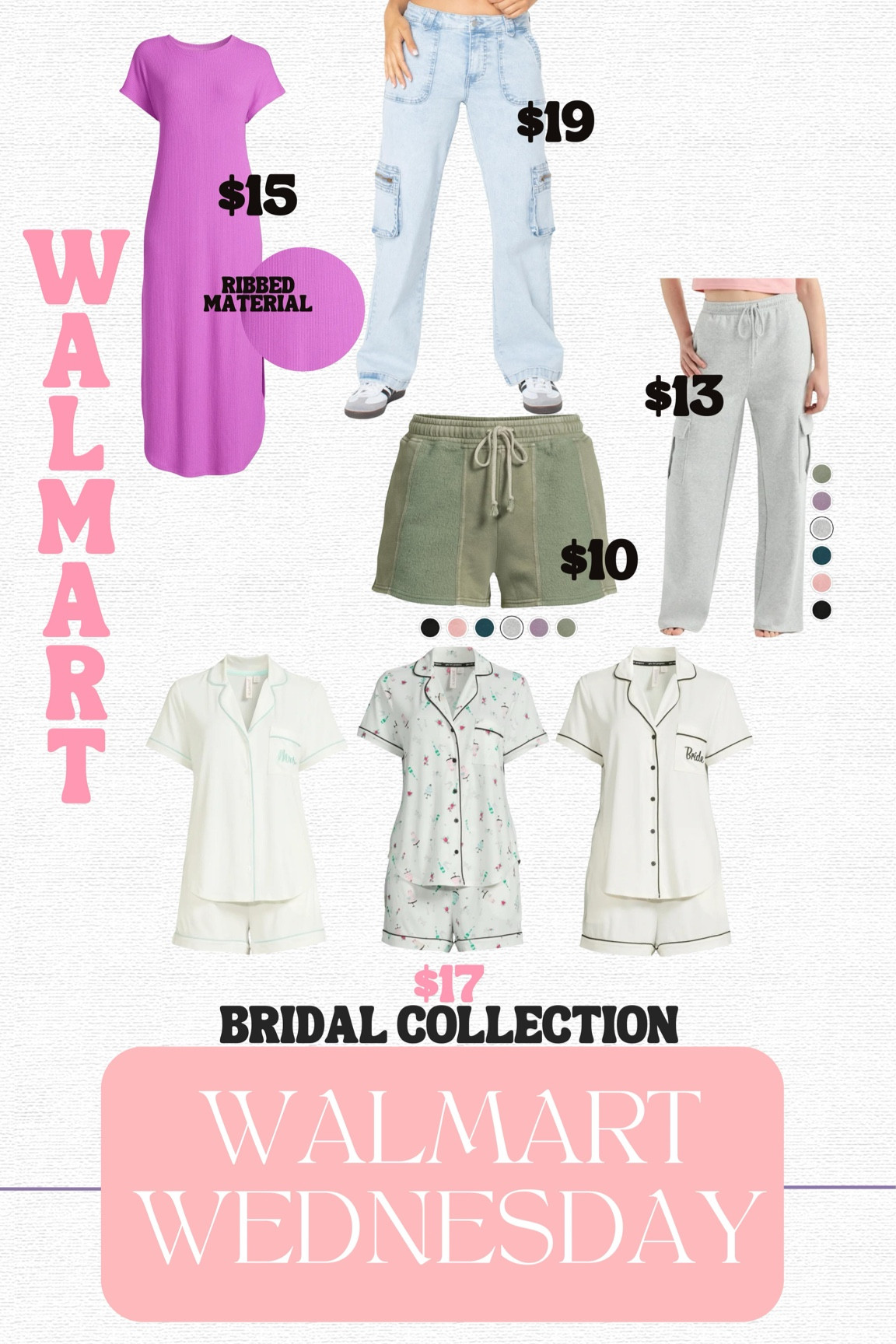 It’s Walmart Wednesday!! I love love love taking a scroll and finding what new affordable fashion and deals have launched! 