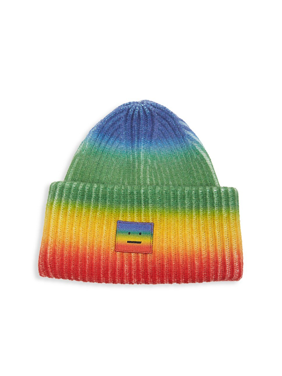 Face Pansy Rainbow Wool Beanie | Saks Fifth Avenue