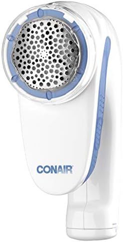 Conair Fabric Shaver and Lint Remover, Battery Operated Portable Fabric Shaver, White | Amazon (US)