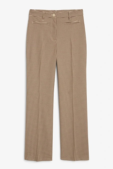 Strukturierte Hose mit hohem Bund | Monki (DE)