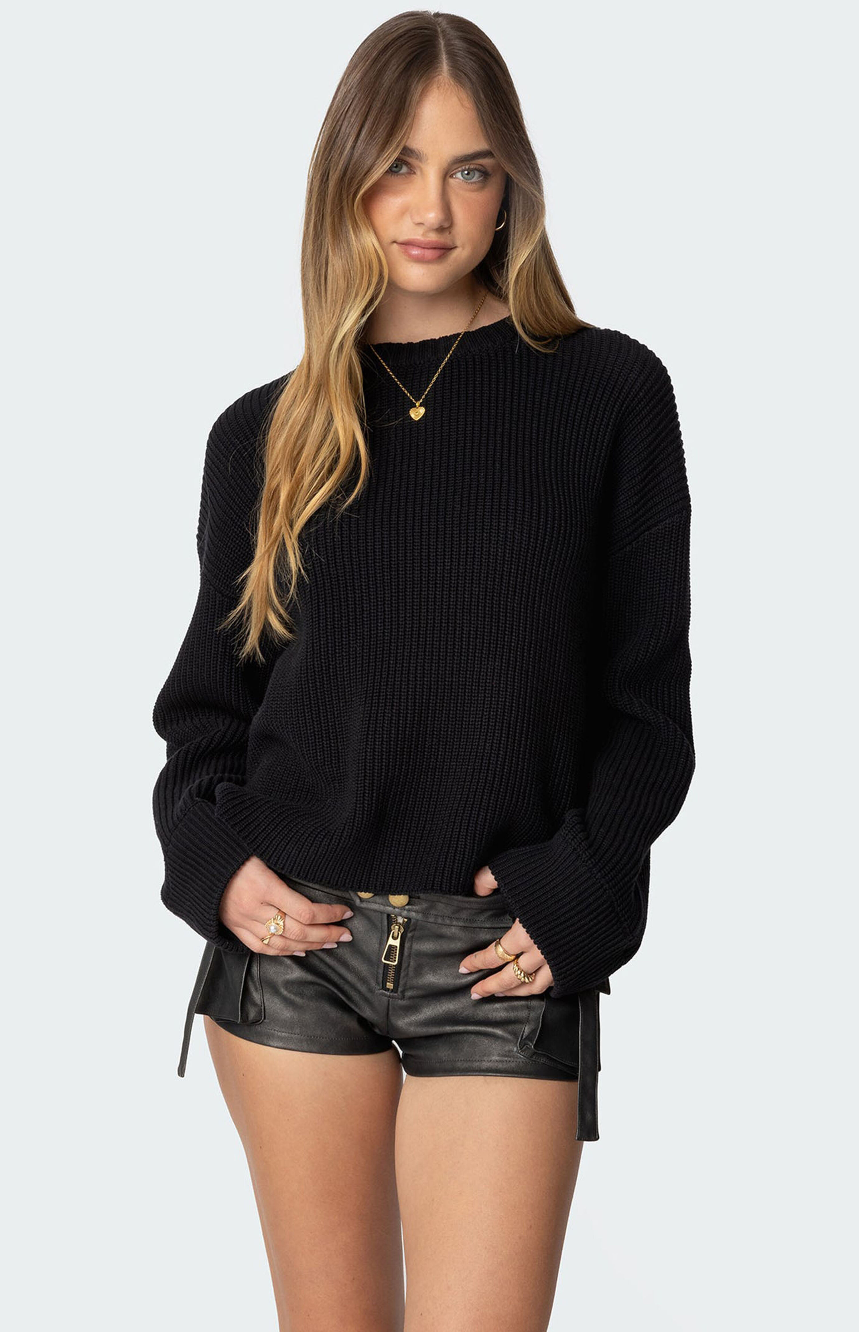 Edikted Marleen Oversized Knit Sweater | PacSun