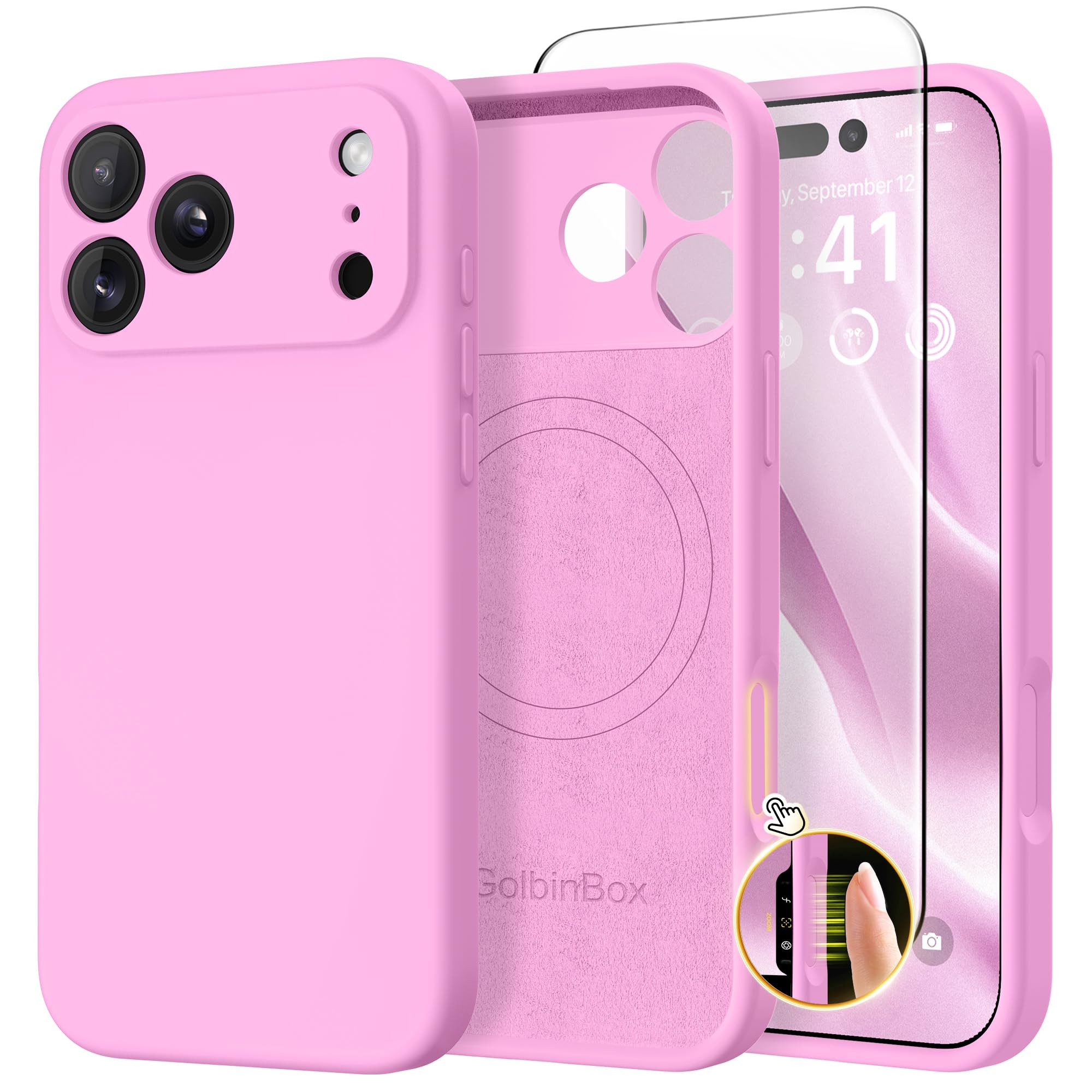 GolbinBox Magnetic for iPhone 17 Pro Max Case, Compatible with MagSafe, [Full Camera Protection] ... | Amazon (US)