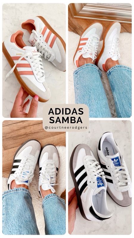 Adidas samba back in most sizes!! I have size 7 in the women’s pink pair(normally 7.5) —I have the black and white in a M6/W7

Adidas samba, best seller, sneakers, adidas sneakers #LTKunder100

#LTKstyletip #LTKshoecrush #LTKsalealert