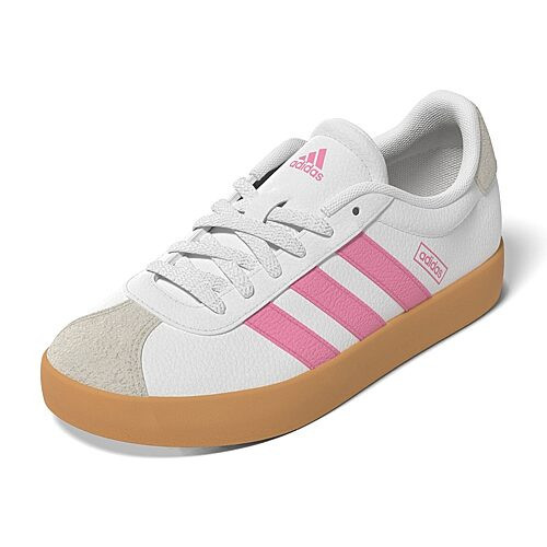 adidas Cloudfoam Vl Court 3.0 Big Kid Girls Sneakers, 4 Medium, White | JCPenney