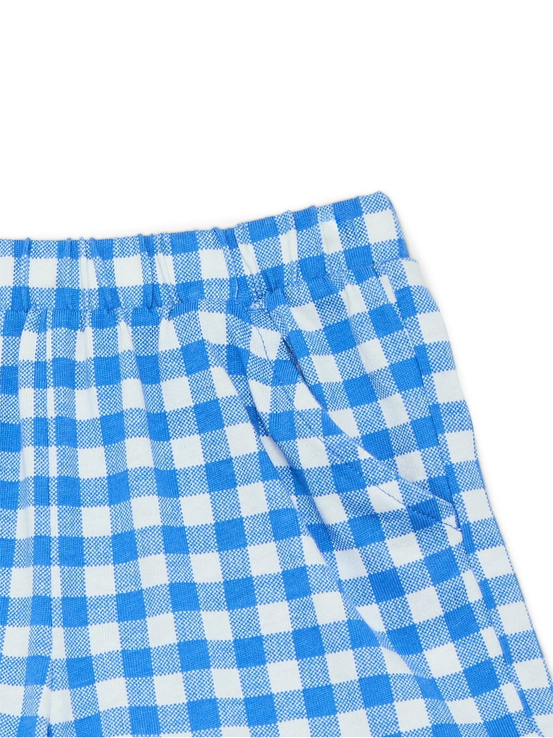 Wonder Nation Toddler Girls Ruffle Hem Shorts, Sizes 18M-5T | Walmart (US)