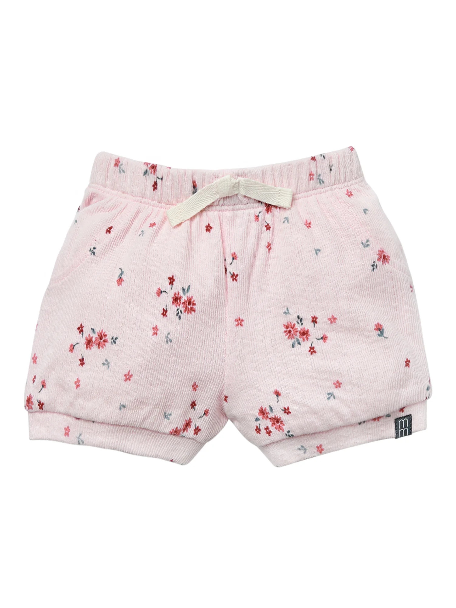 Modern Moments by Gerber Baby Neutral Organic Cuffed Shorts, Sizes 0/3 Months - 24 Months | Walmart (US)