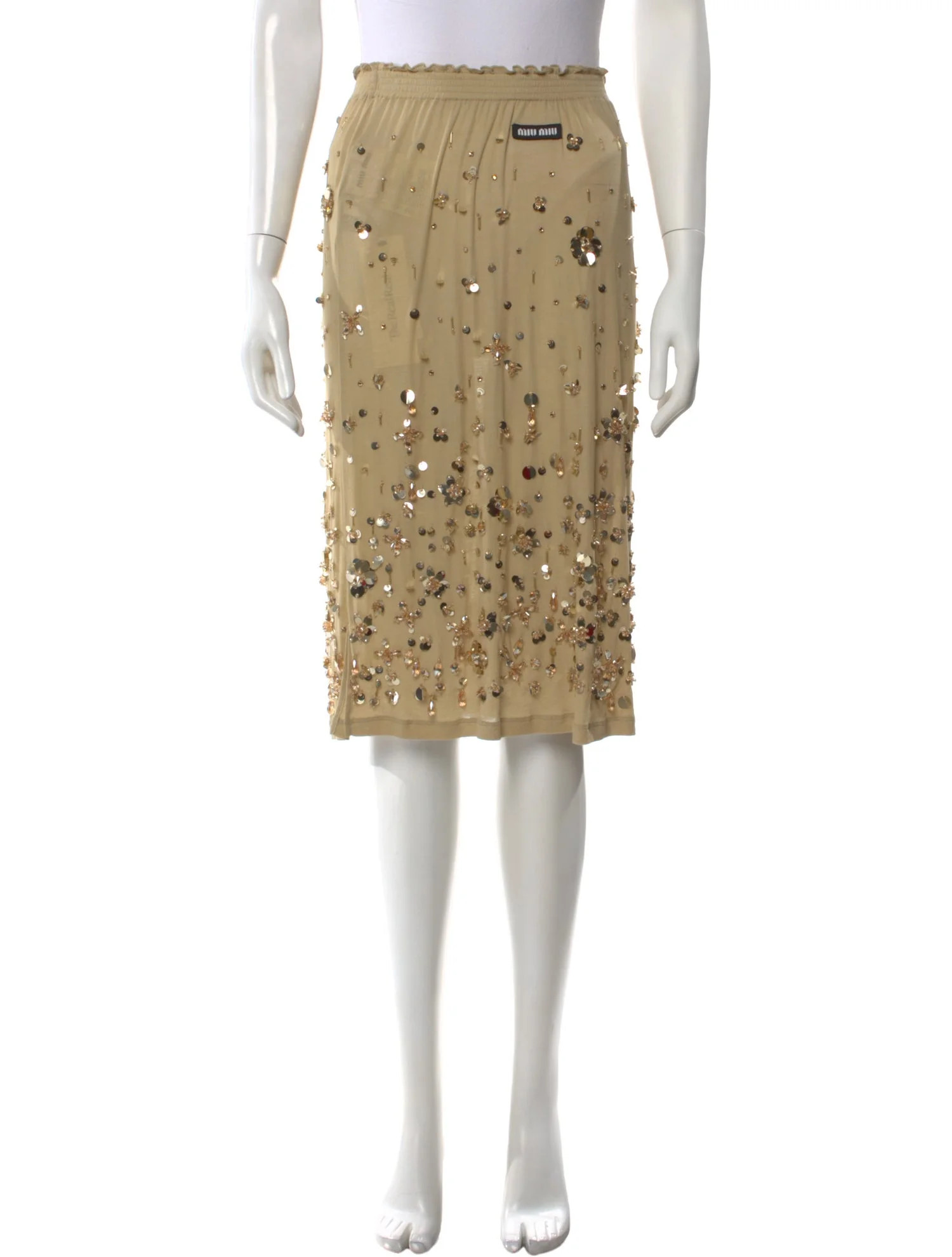 Miu Miu 2023 Midi Length Skirt | The RealReal