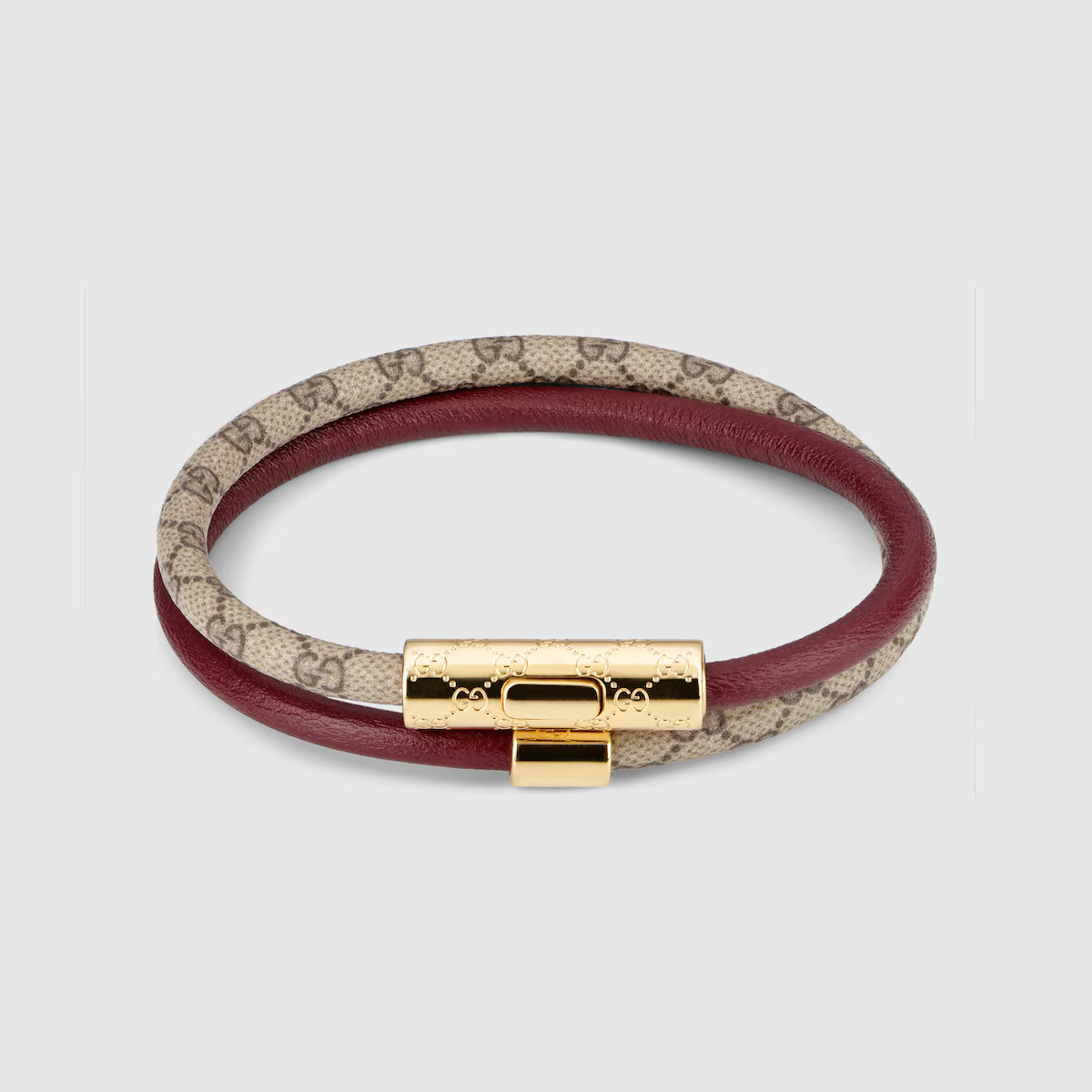 Gucci - Double bracelet with GG detail | Gucci (US)