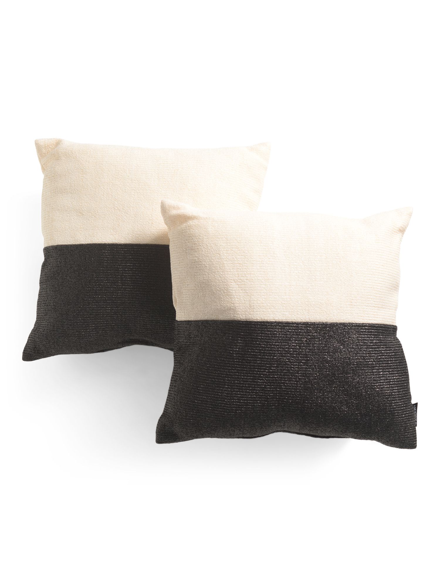 Set Of 2 20x20 Outdoor Color Block Pillows | Marshalls