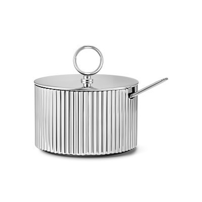 Georg Jensen Bernadotte Sugar Bowl with Spoon | Williams-Sonoma
