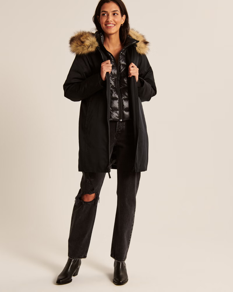 A&F Tech Parka | Abercrombie & Fitch (US)