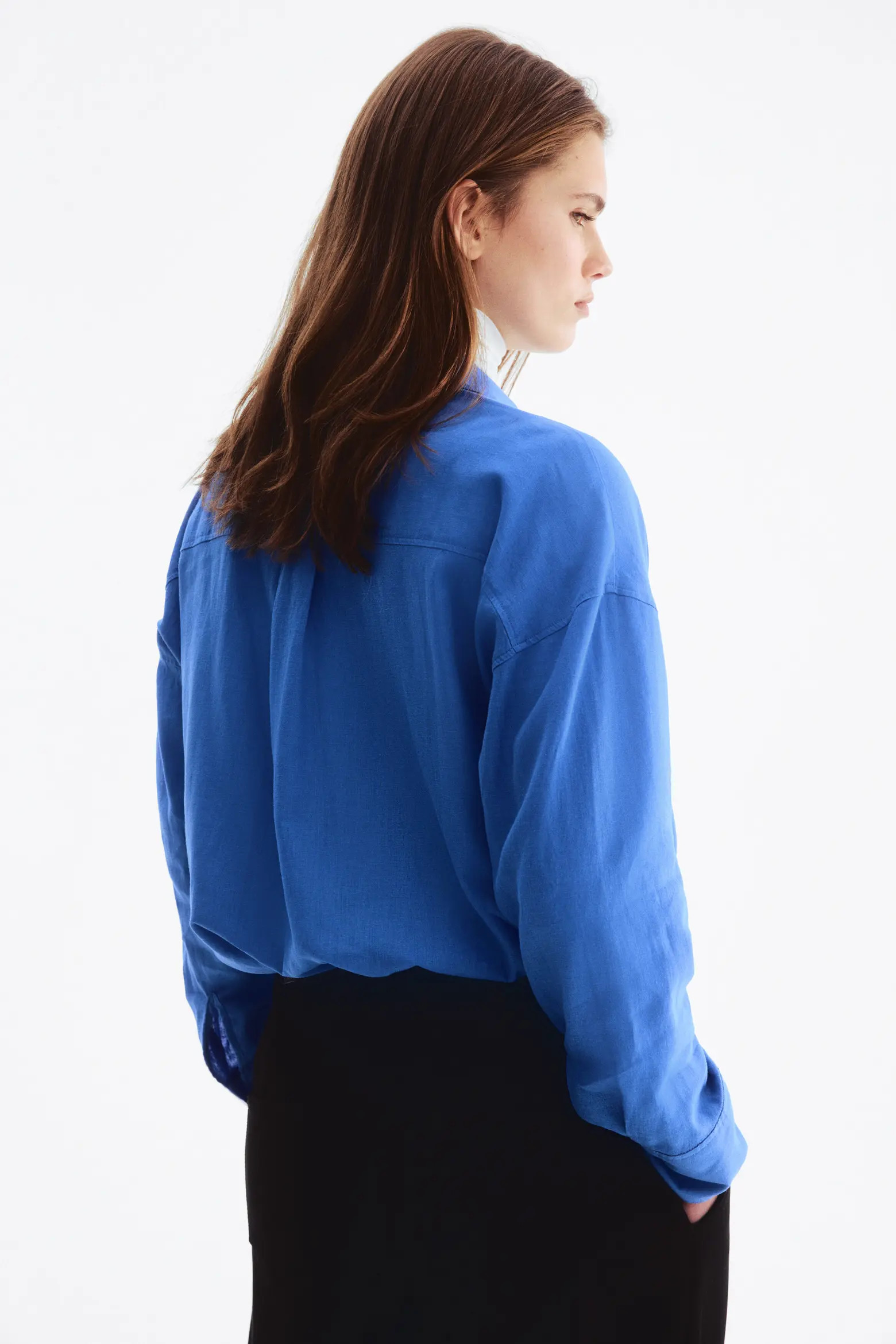 Oversized Linen-blend Shirt (Women) | Nordstrom | Nordstrom