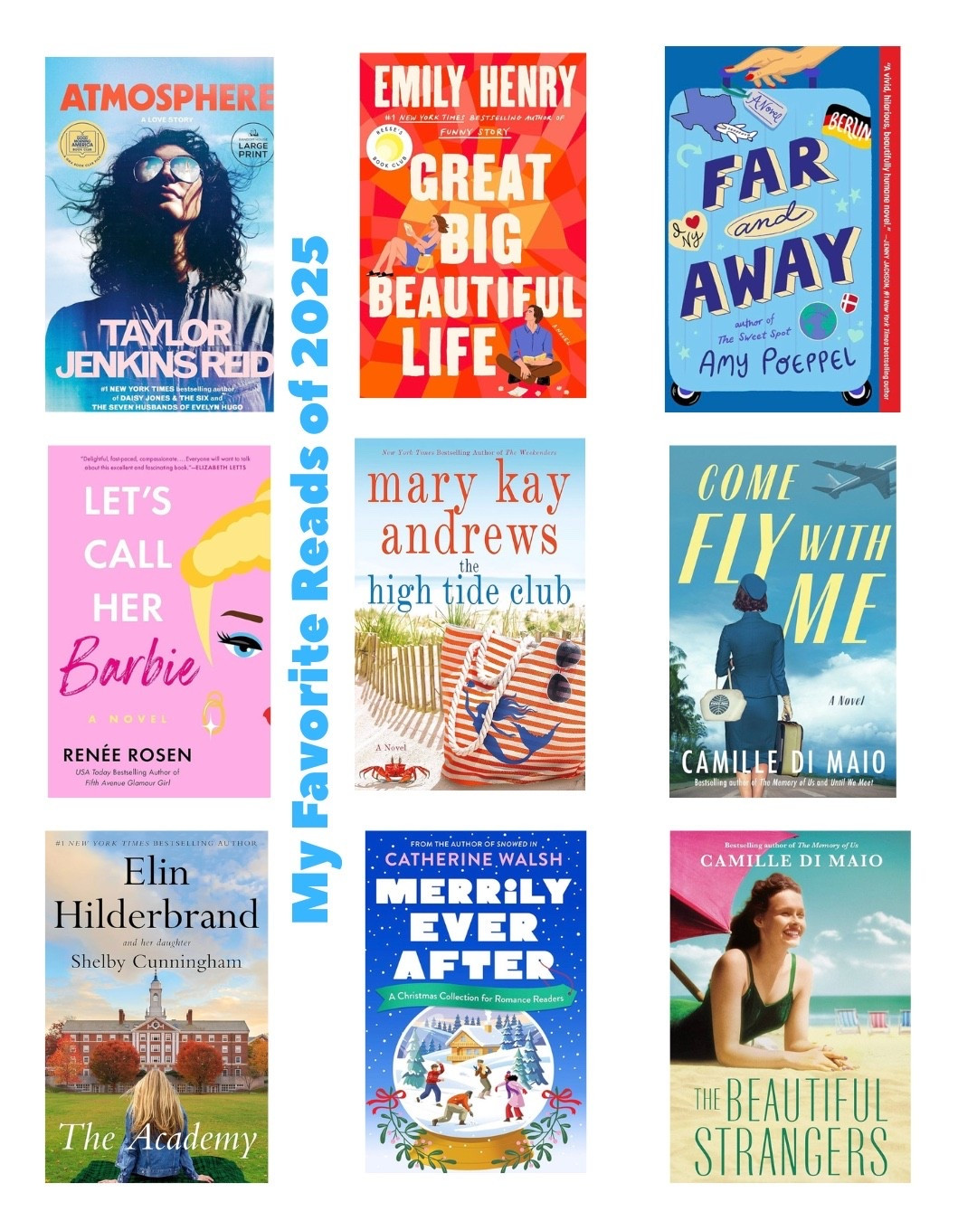 My Favorite Reads of 2025 📚 
… kind of (I didn’t include holiday reads, they get their own round up, except for Merrily Ever After because I like that storyline and author so much!)



#LTKGiftGuide