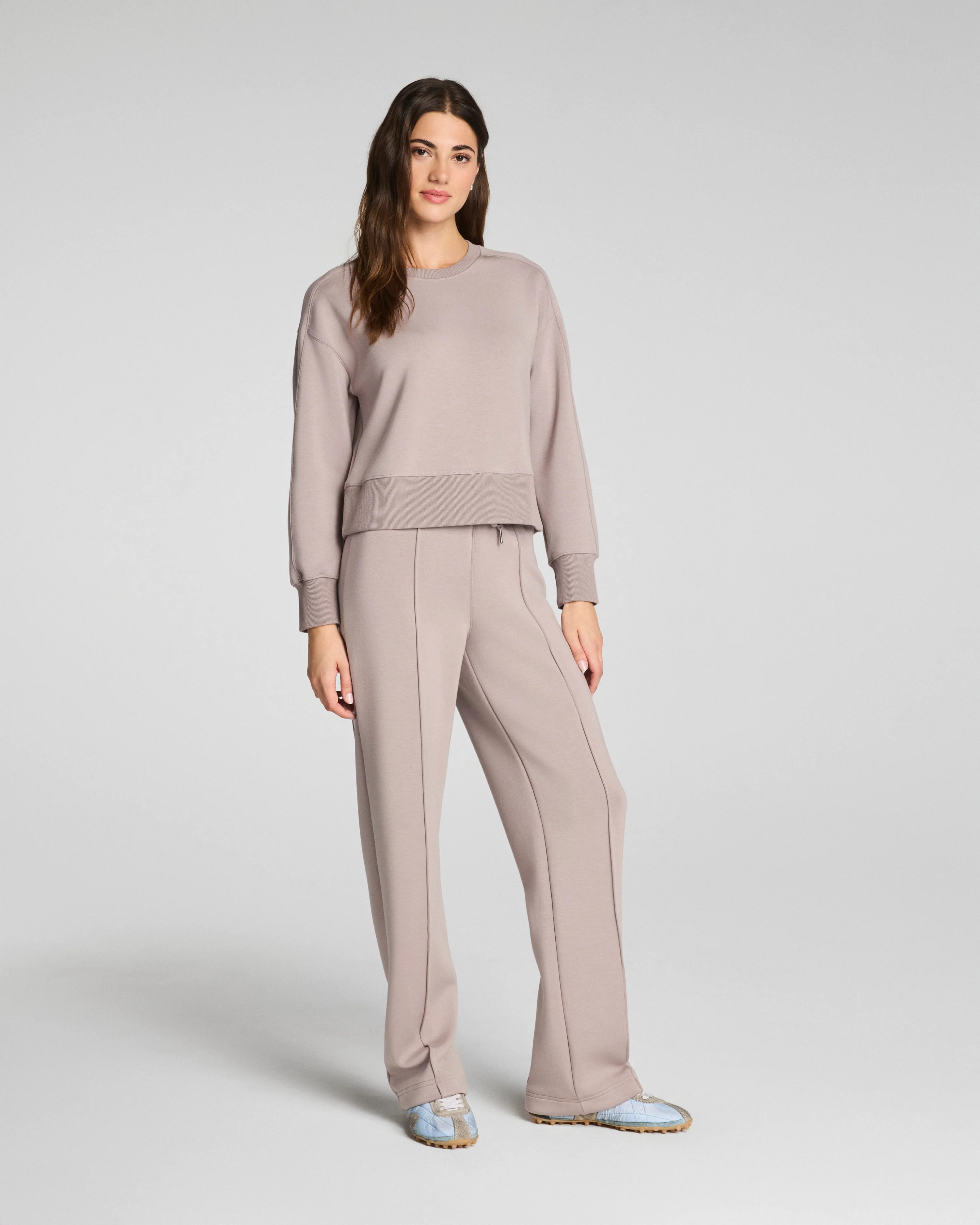 AirEssentials Luxe Straight Leg Pant with Pintucks | SPANX | Spanx