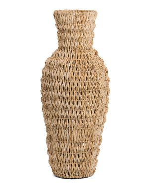 Rattan Woven Floor Vase | The Global Decor Shop | Marshalls | Marshalls