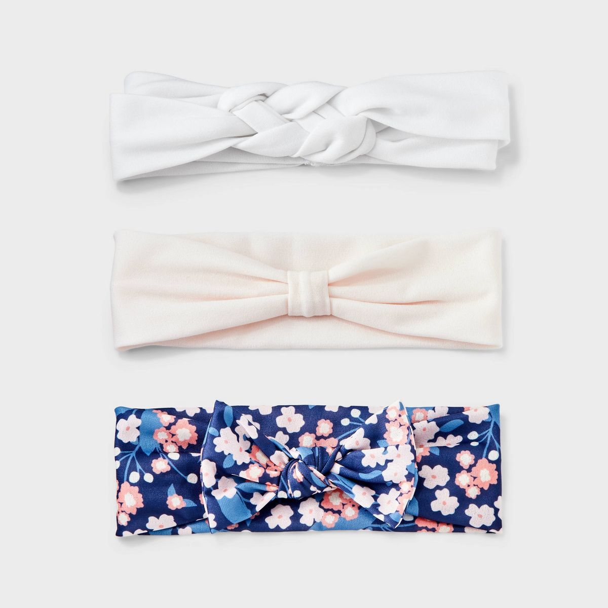 Baby Girls' 3pk Floral Headwrap - Cloud Island™ | Target