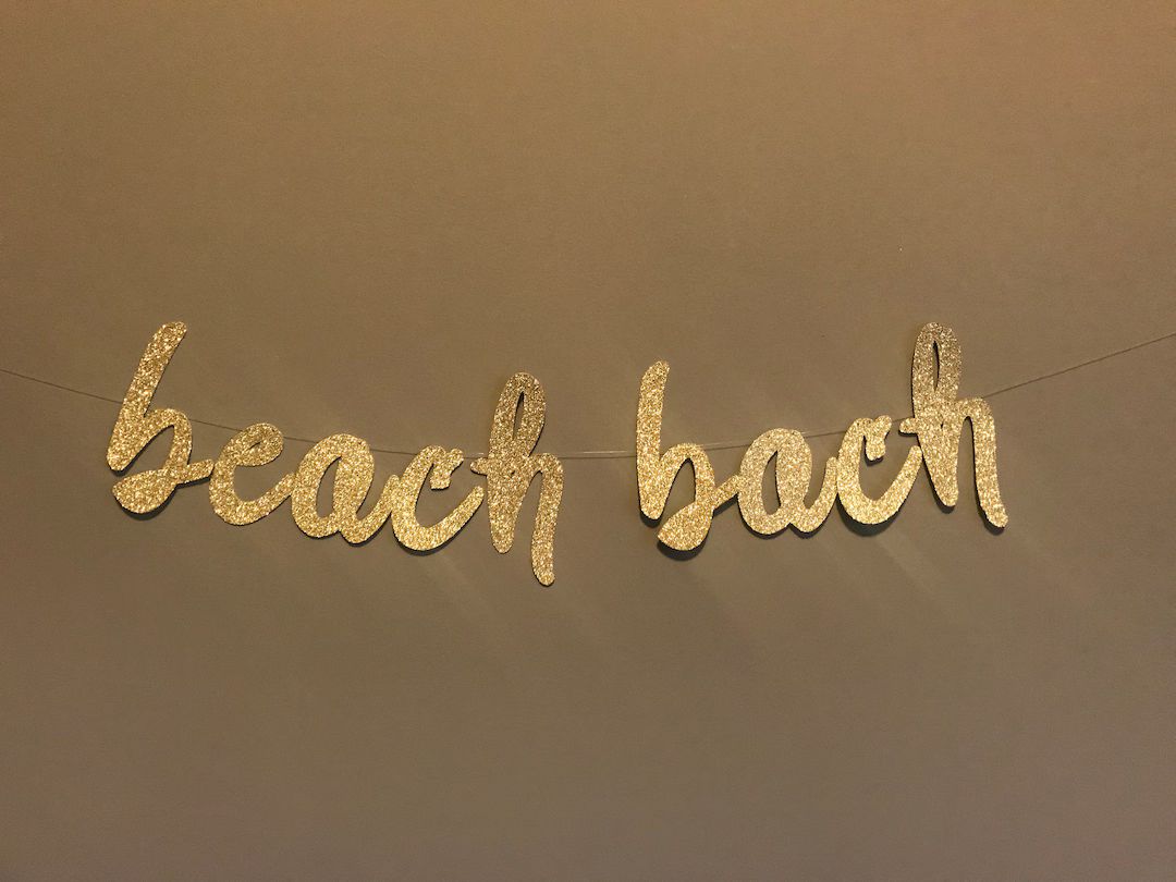 Beach Bachelorette Beach Bach Banner Beach Bachelorette Party Beach Bachelorette Decorations Hola... | Etsy (US)