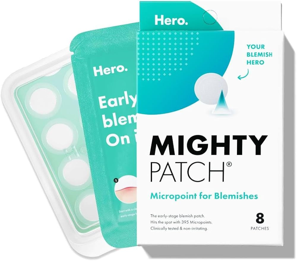 Mighty Patch Micropoint™ for Blemishes from Hero Cosmetics - Hydrocolloid Acne Spot Treatment P... | Amazon (US)