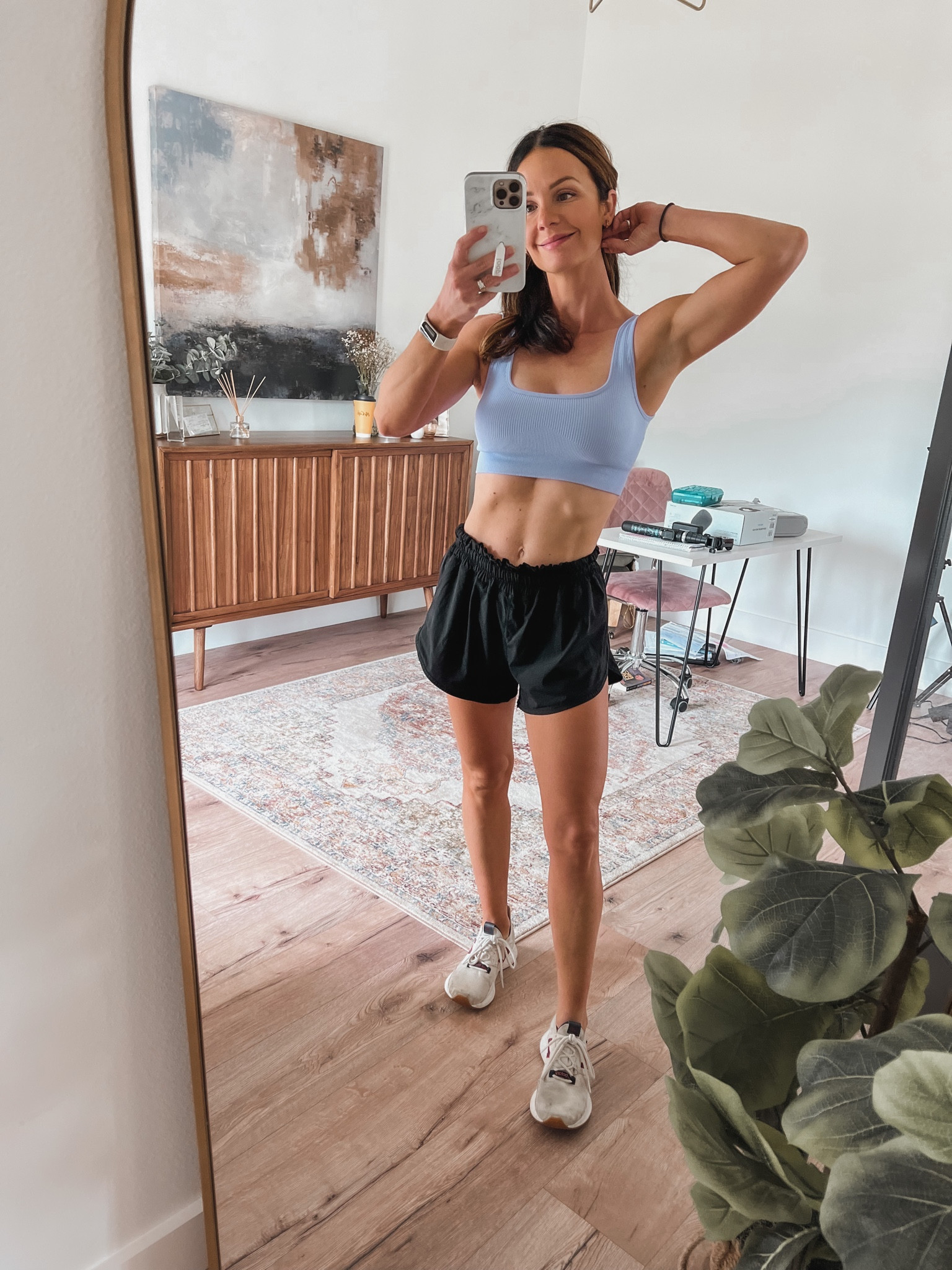 These Amazon shirts are my favorite. The perfect length and high waisted. I’m wearing a small

#LTKfit #LTKFind #LTKstyletip