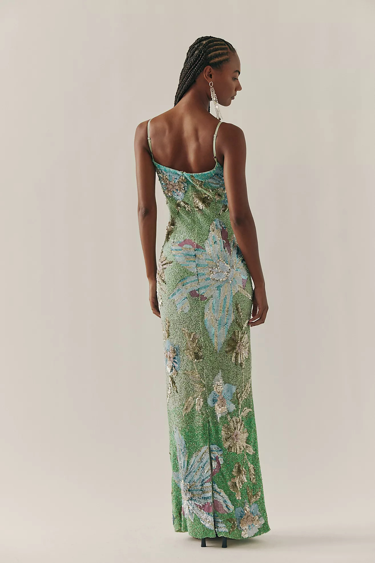 La Fuori Cascade Floralia Gown | Free People (Global - UK&FR Excluded)