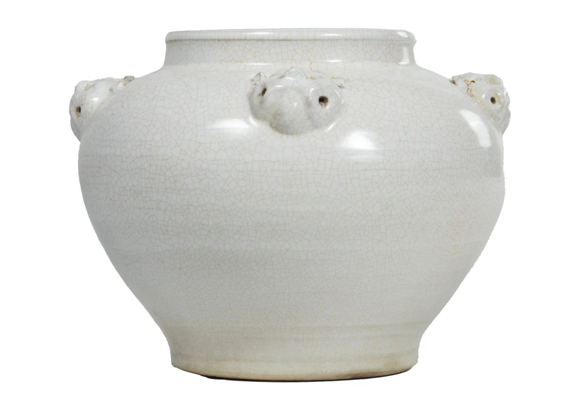 AGNES WHITE JAR | Alice Lane Home Collection