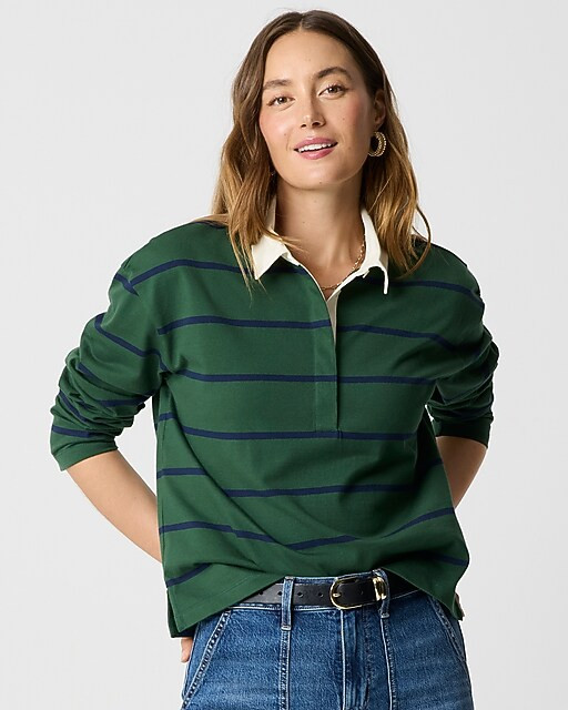 Striped rugby shirt | J.Crew Factory