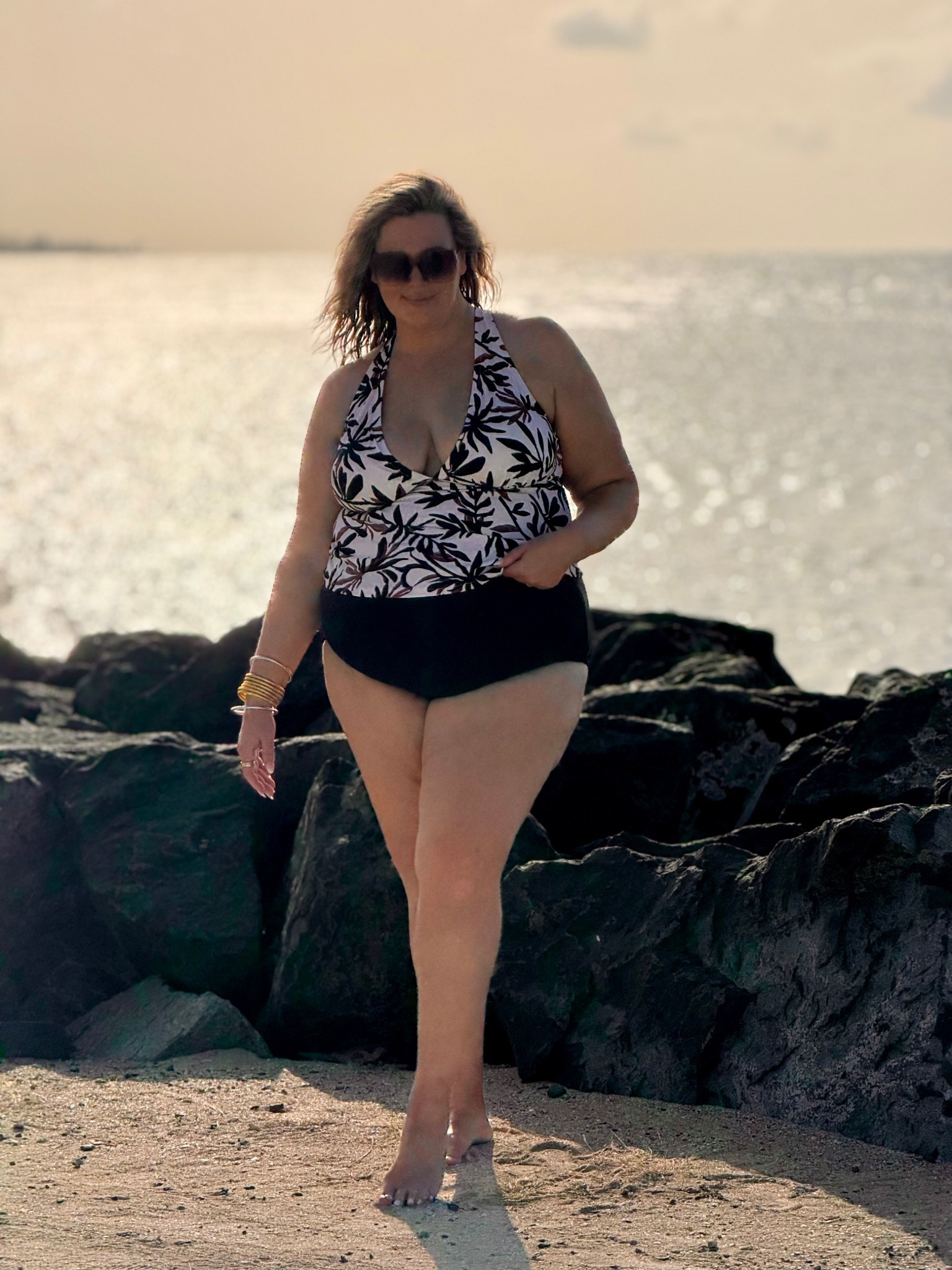 Wearing a 1X in both of these for a snugger more supportive fit! 

#LTKSwim #LTKPlusSize #LTKSummerEdit