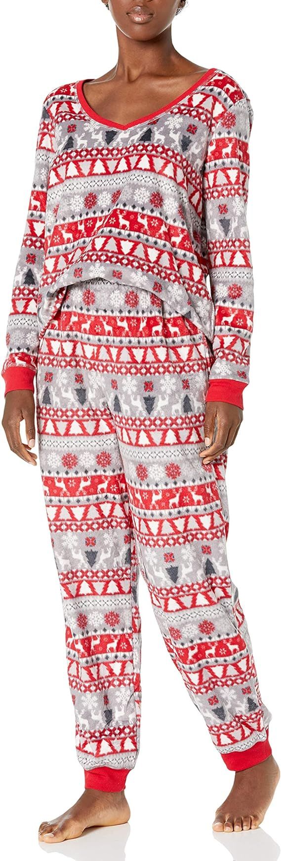 Karen Neuburger Women's Long Sleeve Pullover Pajama Set Pj | Amazon (US)