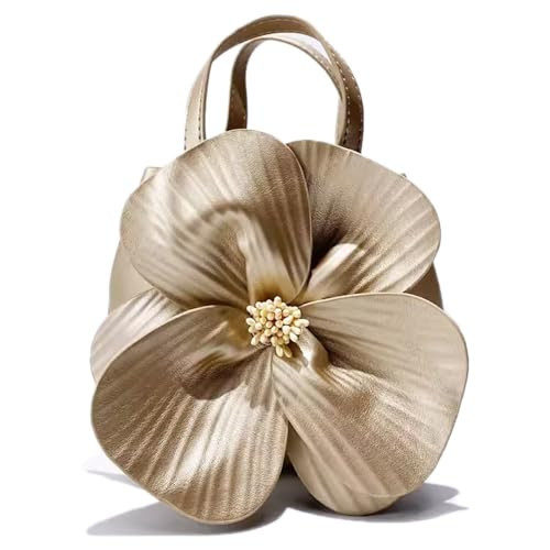 Women's Floral Clutch Purse PU Leather Flower Evening Bags Party Prom Handbag Wedding Crossbody Bucket Purse Mini | Amazon (US)