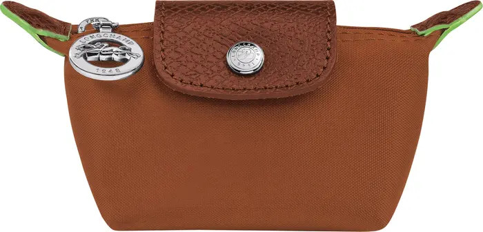 Le Pliage Green Recycled Canvas Coin Purse | Nordstrom Rack