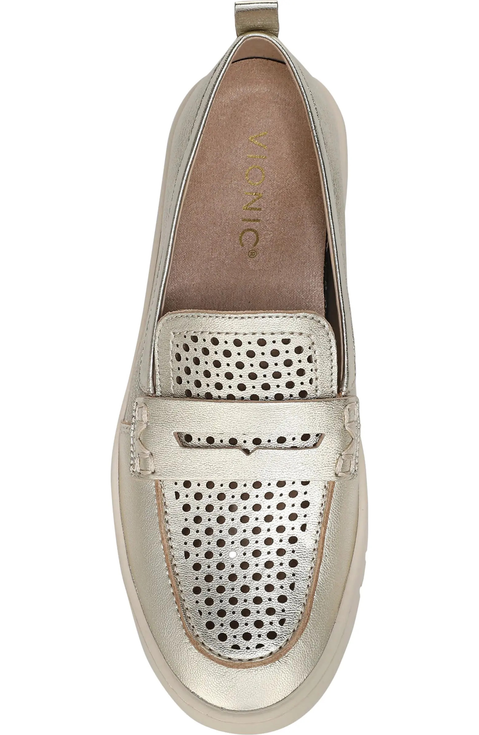 Uptown Perf Penny Loafer (Women) | Nordstrom