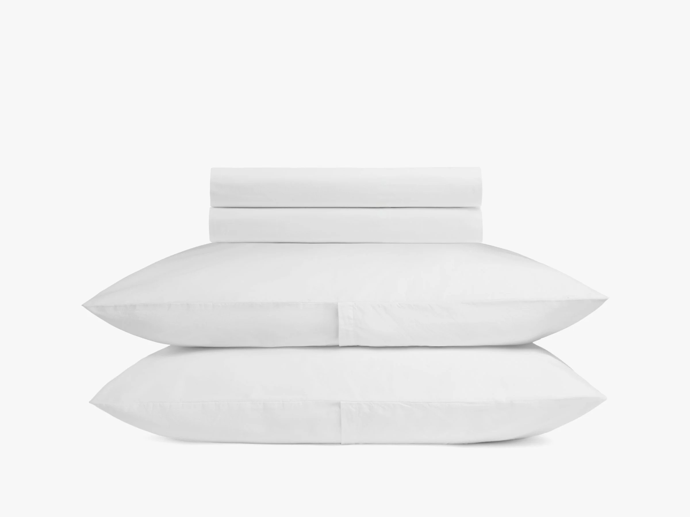Brushed Cotton Sheet Set - White F/Q | Parachute