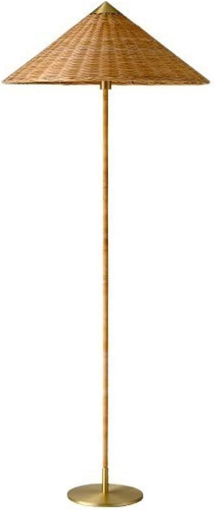 Wabi-sabi Wind Remote Stepless Dimming Fabric Floor Lamp 3 Light Source E26 H60’ Living Room St... | Amazon (US)