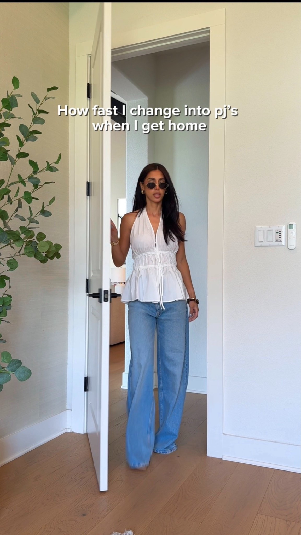 Wearing a small top and 2 jeans #summer top #criss cross jeans #zara

#LTKmomlife #LTKootd