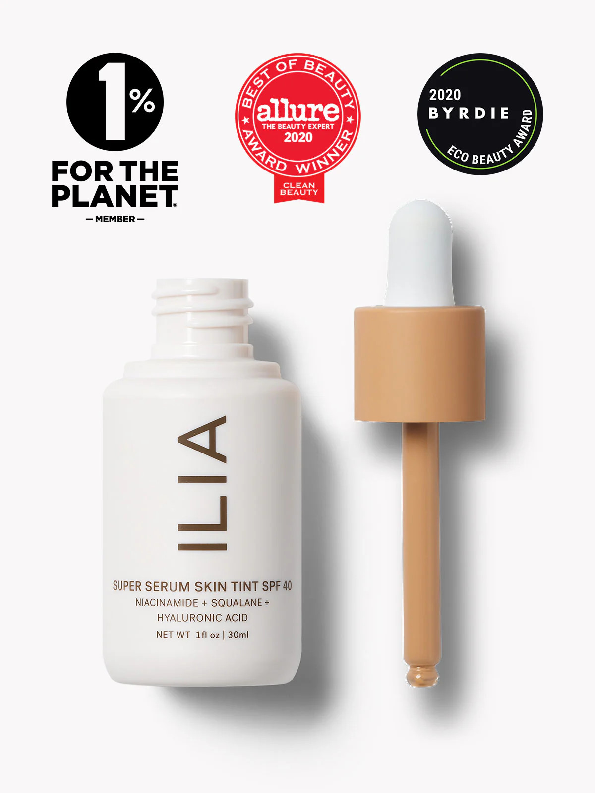 ILIA Super Serum Skin Tint SPF 40 - Paloma ST9 - 1 fl oz | 30 ml | ILIA Beauty