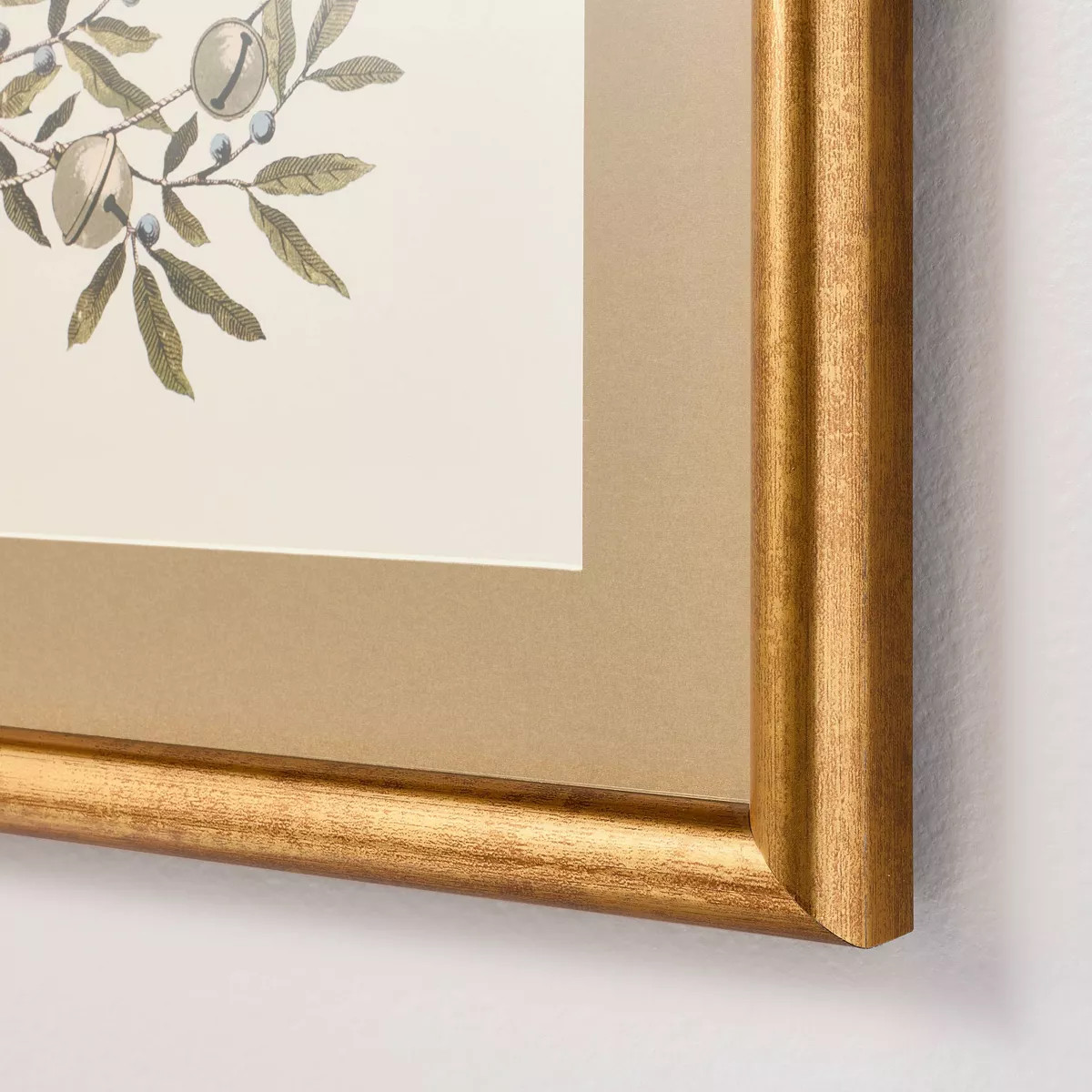 10"x14" Silver Bells Tree Branch Framed Christmas Wall Art - Hearth & Hand™ with Magnolia | Target