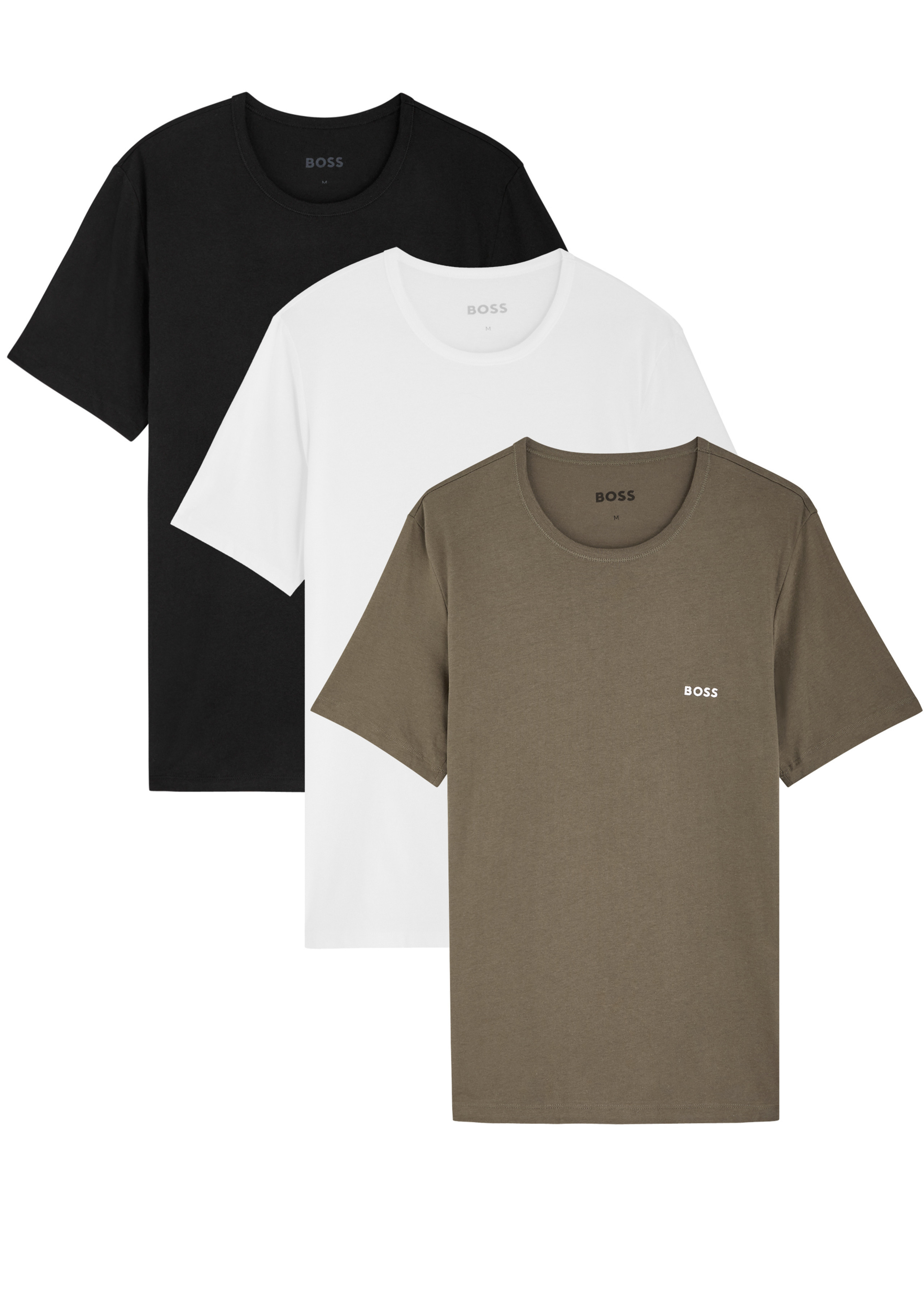 Logo-embroidered cotton T-shirt - set of three | Harvey Nichols