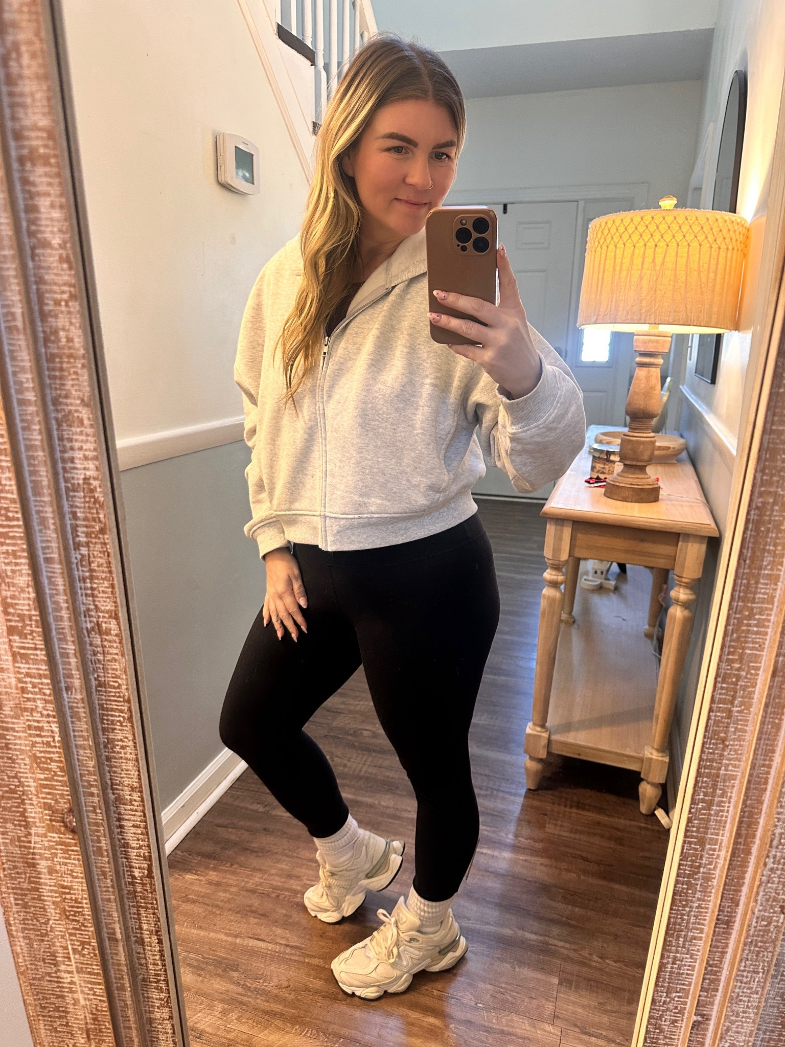 Loving this zip up jacket from Walmart. I’m in a size large for an oversized fit. 

#LTKootd #LTKmomlife #LTKfitnessgoals