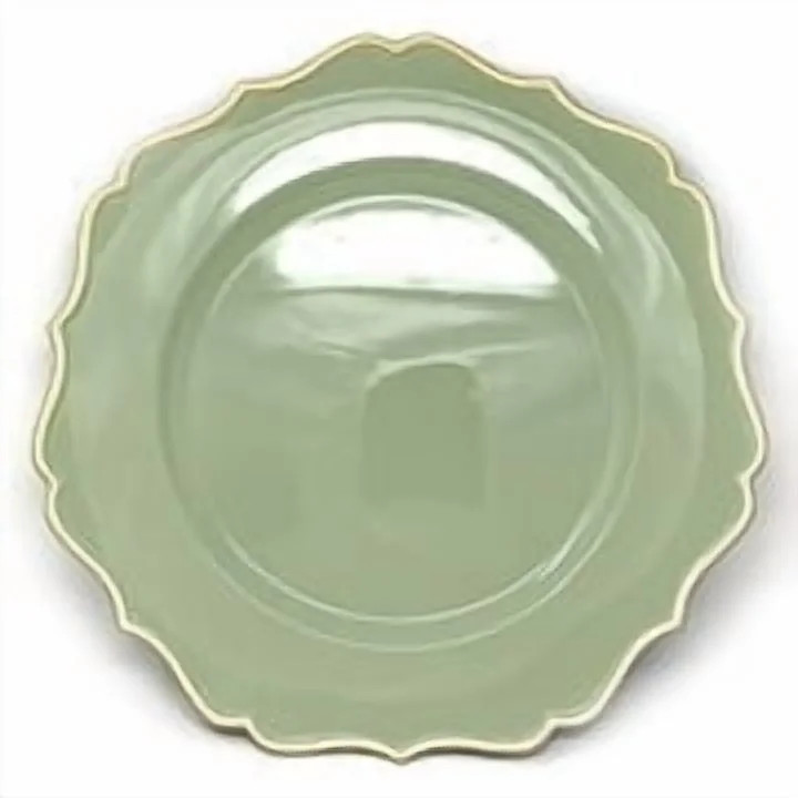 Allgala Floral Sage 13-Inch Charger Plates, Heavy Quality, 6-Pack - Walmart.com | Walmart (US)