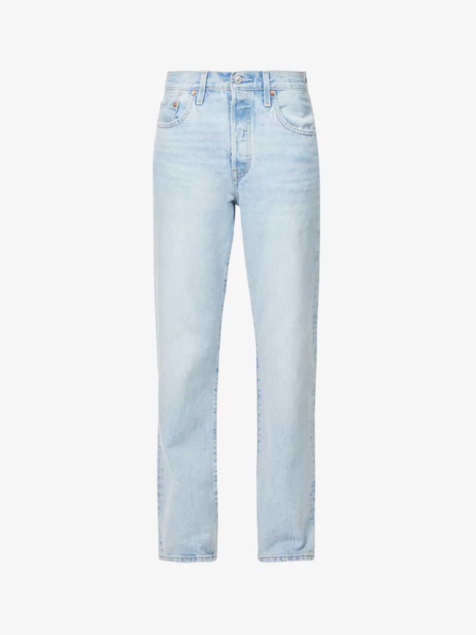 501 '90s straight-leg mid-rise denim jeans | Selfridges