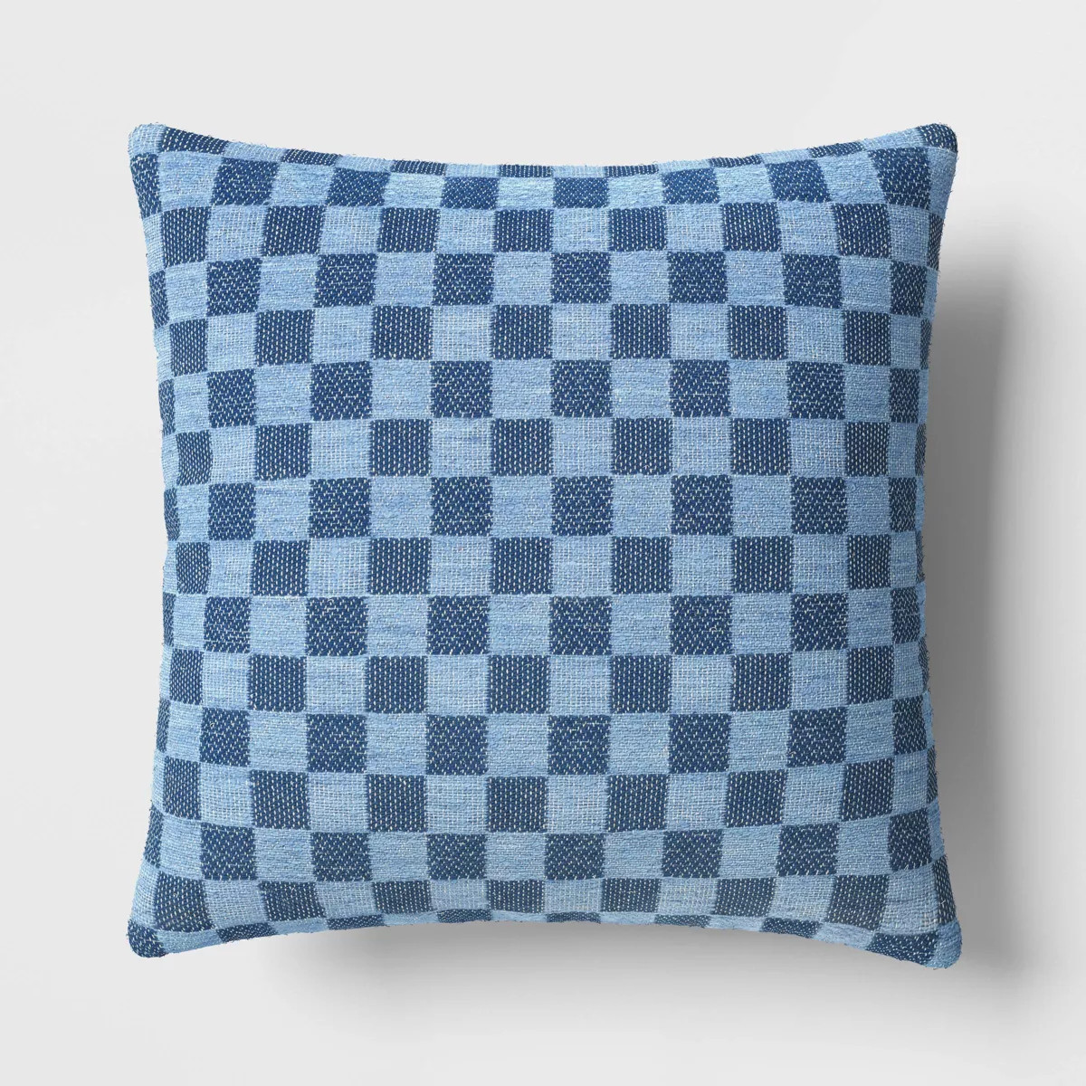 Checkerboard Woven Cotton Square Throw Pillow - Room Essentials™ | Target