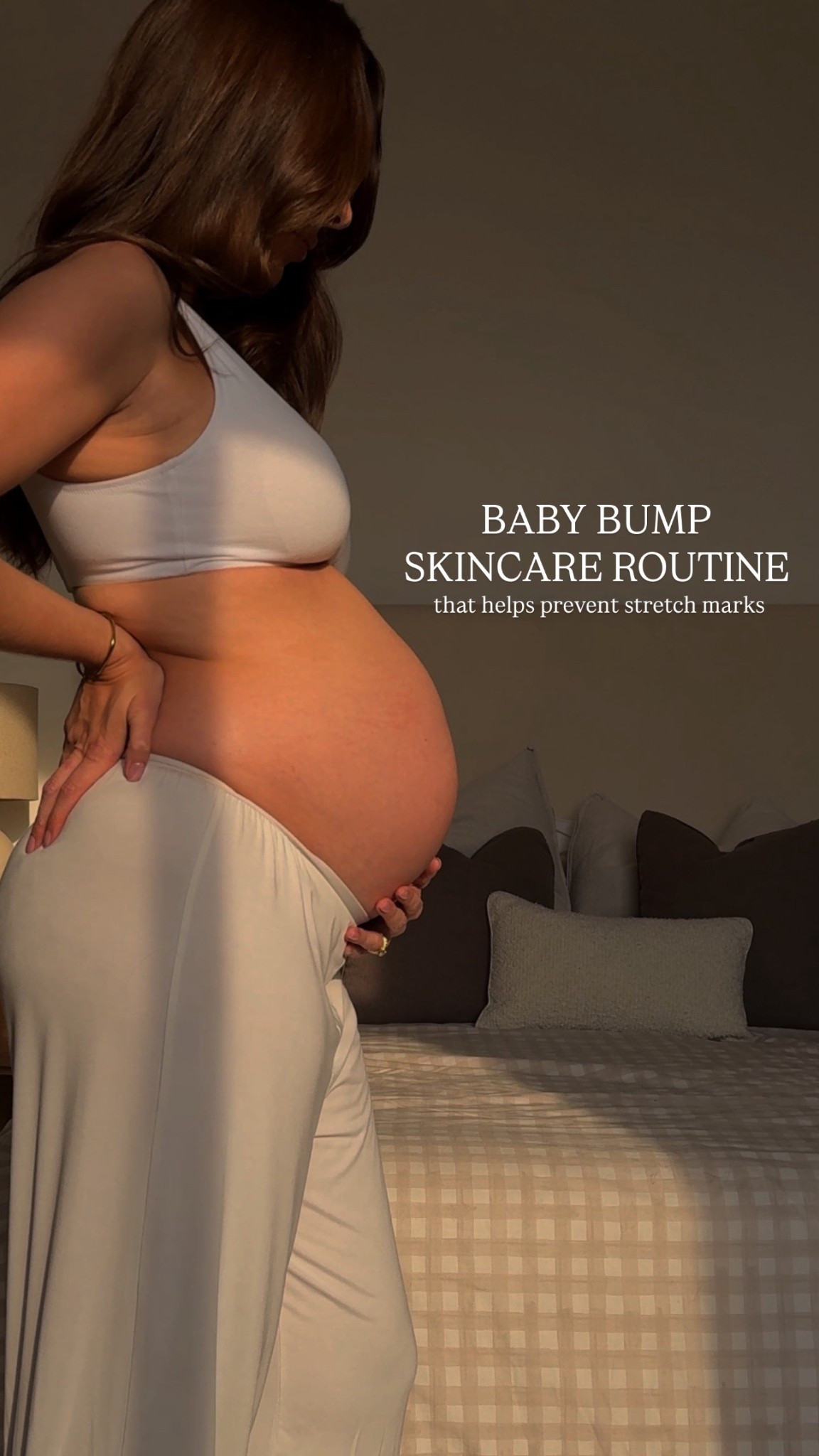 My go to products that I’ve used every day since finding out I’m pregnant 🤍


Here’s my pregnancy belly skincare routine to help keep skin hydrated, elastic, and supported as it stretches 👶✨

💧 Step 1: Evian Mineral Water Spray
Lightly dampens the skin so products absorb better (regular water works too!).

💦 Step 2: The Ordinary Hyaluronic Acid
Deep hydration to plump the skin and support elasticity during pregnancy.

🛡️ Step 3: La Roche-Posay Cicaplast Baume
Soothes, repairs, and strengthens the skin barrier — perfect for sensitive pregnancy skin.

🌿 Step 4: Aveeno Body Spray
Locks in moisture with calming oat goodness to keep skin soft and nourished all day.

Consistency + hydration are key when it comes to pregnancy skincare and supporting skin as it stretches 🤍

#LTKmaternity #LTKbeauty