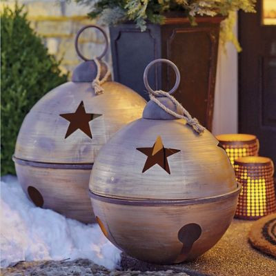 Vintage Metal Jingle Bell | Grandin Road