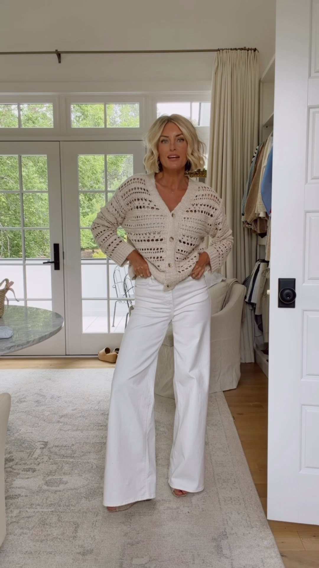 Such a cute everyday look for spring 💕 wearing S/4.

Loverly Grey, Target find, Target fashion, neutral cardigan, white jeans outfit, white denim outfit

#LTKootd #LTKSeasonal