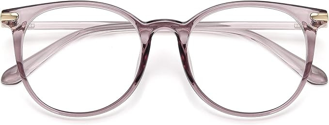 Gaoye Blue Light Blocking Glasses, Retro Round Eyewear Frame Anti Eyestrain Computer Glasses for ... | Amazon (US)