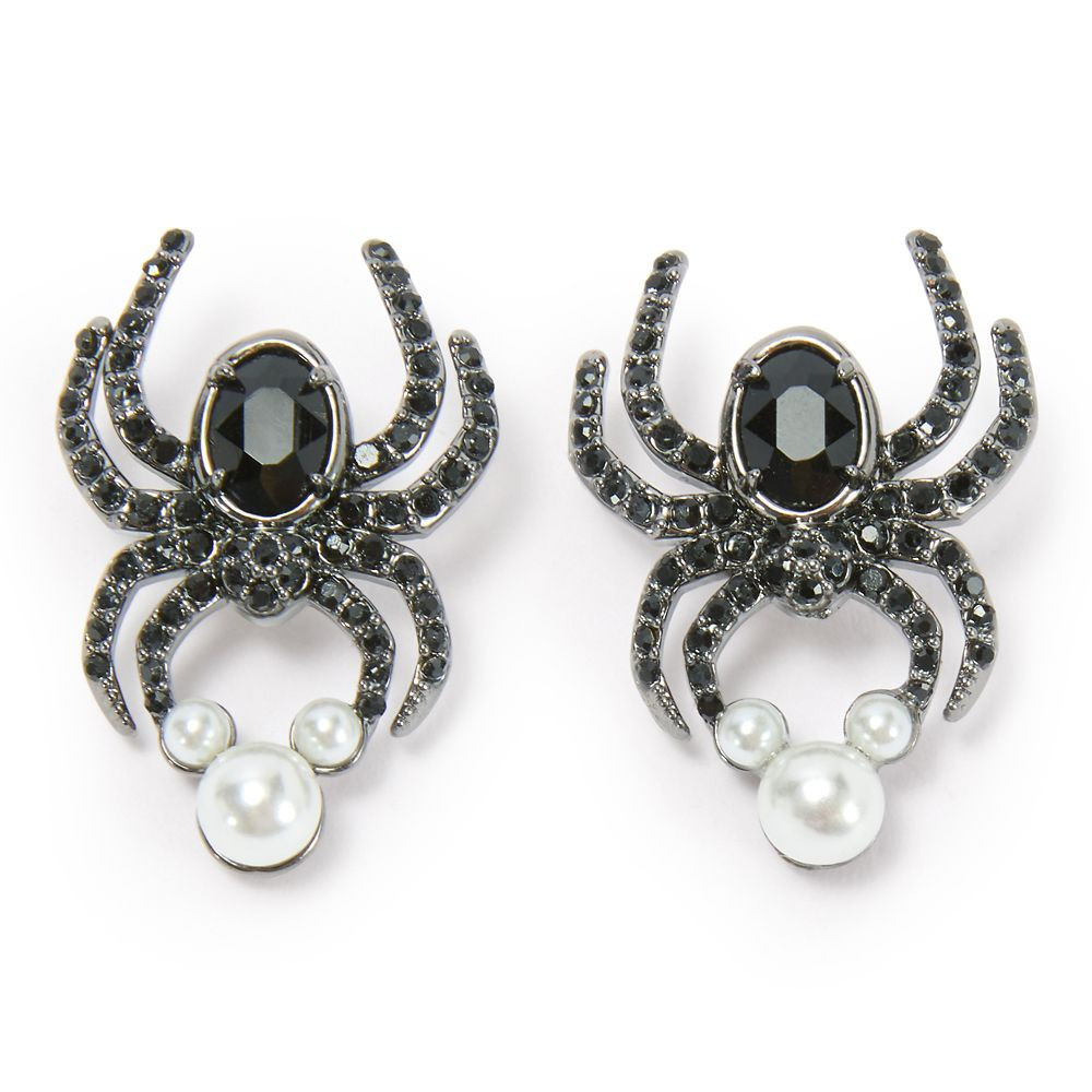 Mickey Mouse Icon Halloween Spider Earrings by BaubleBar Official shopDisney | Disney Store