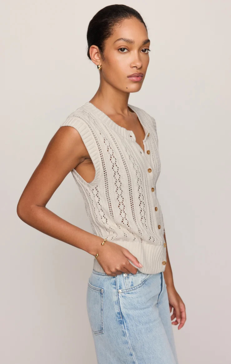 Cabot Crochet Vest | Z Supply
